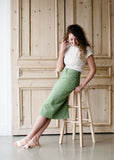 Remi Sage Midi Skirt