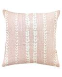 vines pillow in blush