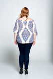 Paisley Off The Shoulder Top