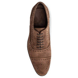 Ford Quarter Brogue Oxford Suede