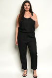 Black Plus Size Jumpsuit