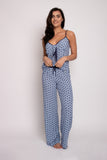 EcoVero Cami Pant Set in Blue