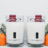 "Fireside Chat" Luxury 2-Wick Candle Duo