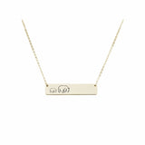 Horizontal Bar Mama Necklace