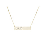Horizontal Bar Mama Necklace