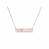 Horizontal Bar Mama Necklace