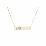 Horizontal Bar Mama Necklace