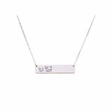 Horizontal Bar Mama Necklace