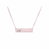 Horizontal Bar Mama Necklace