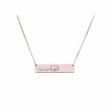 Horizontal Bar Mama Necklace