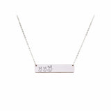 Horizontal Bar Mama Necklace