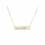 Horizontal Bar Mama Necklace