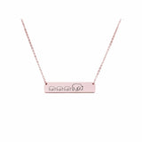 Horizontal Bar Mama Necklace