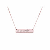 Horizontal Bar Mama Necklace