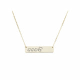 Horizontal Bar Mama Necklace