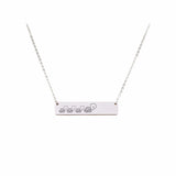 Horizontal Bar Mama Necklace
