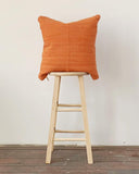 chindi pillow in pottery
