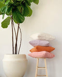 chindi pillow in pottery