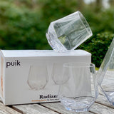 DRINKING GLASSES - RADIANT - set of 2