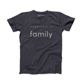 Men's Family T-Shirt - Vintage Black