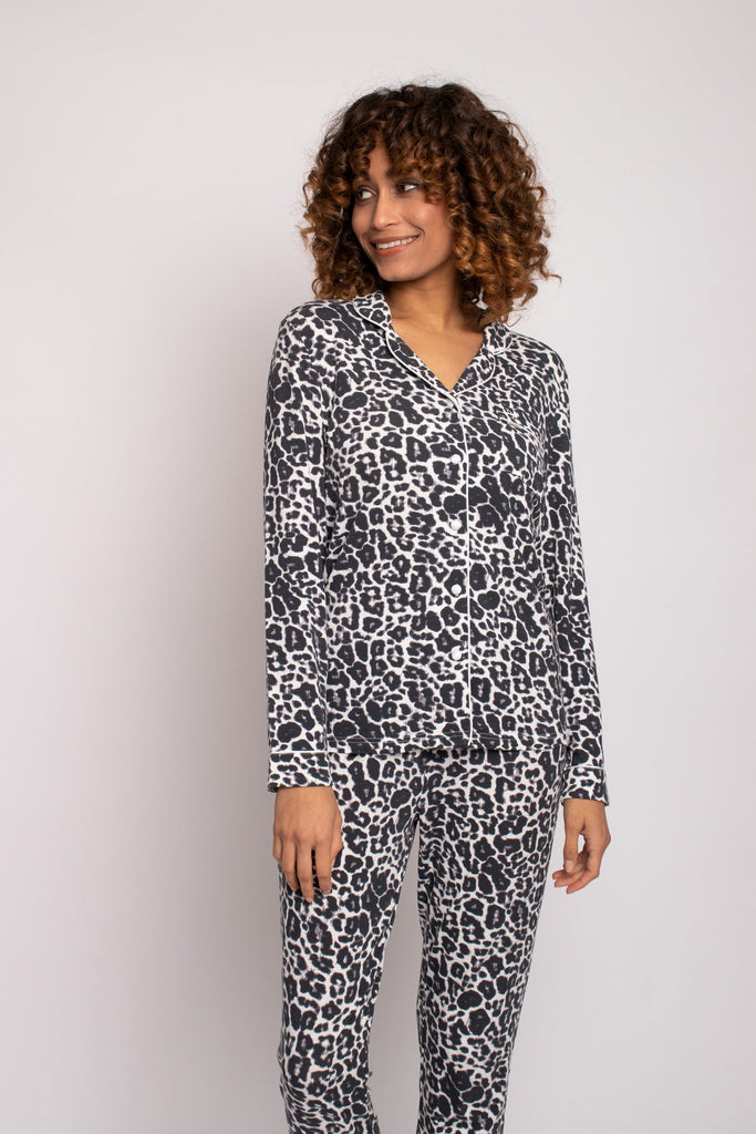 Bamboo Pajama Set in Luxe Leopard