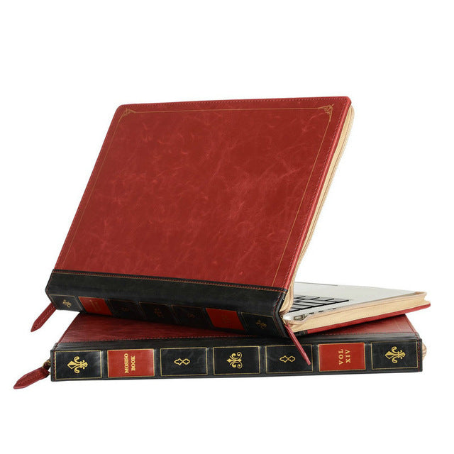 Vintage Classic PU Case for Macbook Pro 13