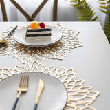 Gold Flower Placemat