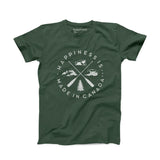 Men's Crest T-Shirt, Forest Green