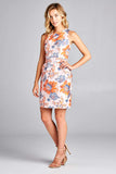 Multi-color Printed Dress