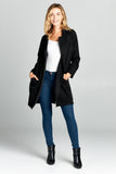 Oversize Jacket With Front Pockets