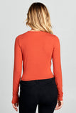 LONG SLEEVE SOLID TOP