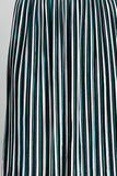 Striped Midi Skirt