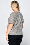 Short Sleeve Knit Top