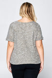 Short Sleeve Knit Top