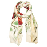 Ladybug hand painted scarves Made in Haiti