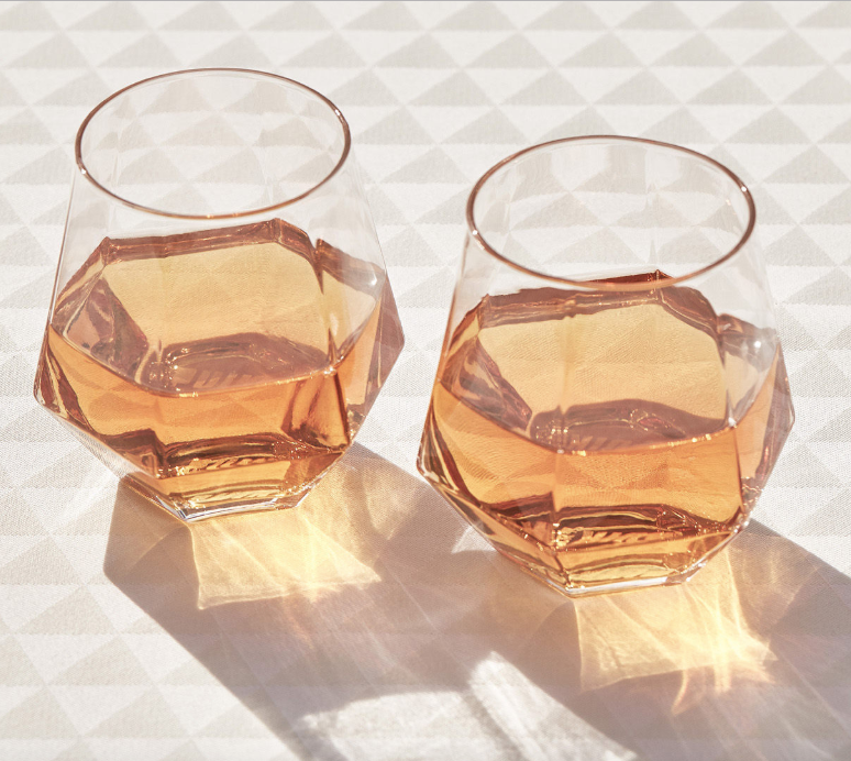 DRINKING GLASSES - RADIANT - set of 2