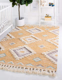 Natural Pink Boho Mesa Runner