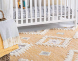 Natural Pink Boho Mesa Runner