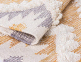 Natural Pink Boho Mesa Runner