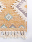 Natural Pink Boho Mesa Runner