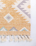 Natural Pink Boho Mesa Runner