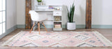 Natural Pink Boho Mesa Runner