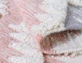 Natural Pink Boho Mesa Runner