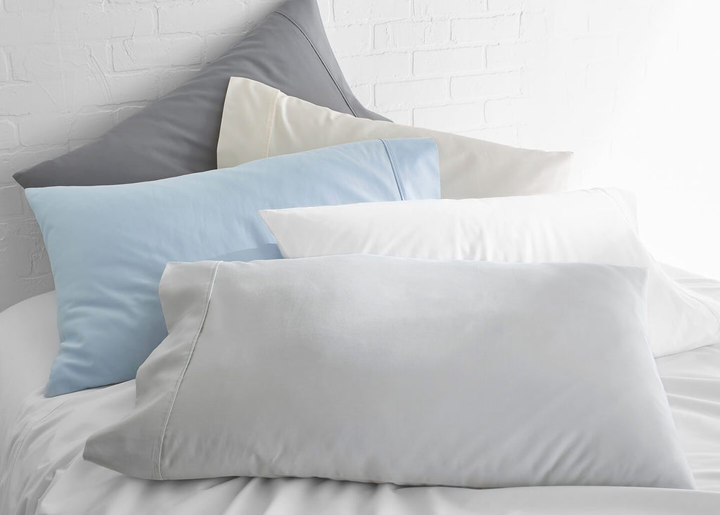 100% Supima Cotton, 500 Thread Count Sateen Solid Sheet Set