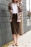Remi Olive Midi Skirt