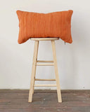 chindi lumbar pillow in pottery