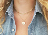 Gold Filled Regular Paperclip Chain Necklace