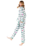 Women's Xmas Tree  Shirt + PJ Pant Set