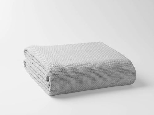 100% Organic Cotton Basket Weave Blanket