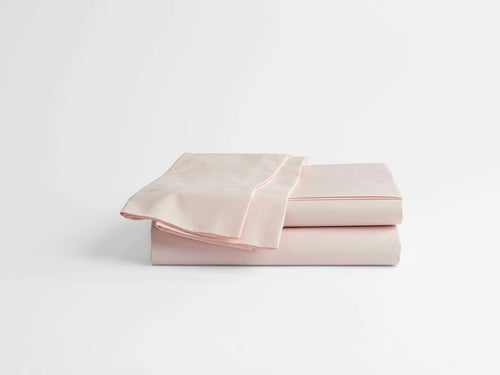 100% Supima Cotton, 400 Thread Count Percale Solid Sheet Set
